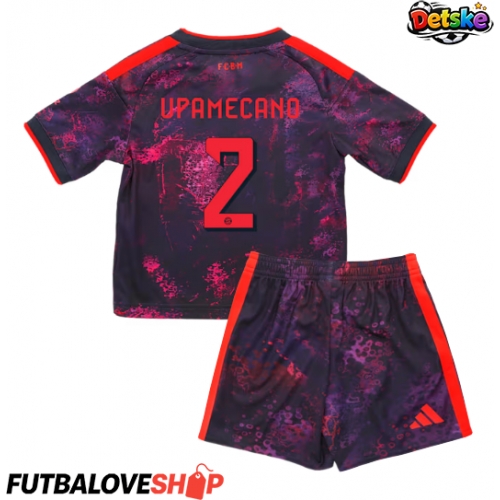 Dres Bayern Munich Dayot Upamecano #2 Tretina pre deti 2026-27 Krátky Rukáv (+ trenírky)
